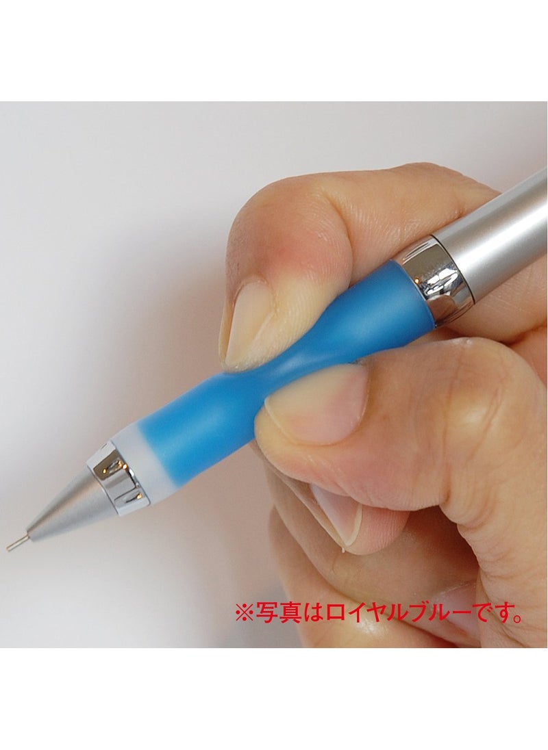 Uni Mitsubishi Pencil Pilot Uni AlphaGel Slim Mechanical Pencil 03mm Royal Blue M3807GG1P40  - Image 3