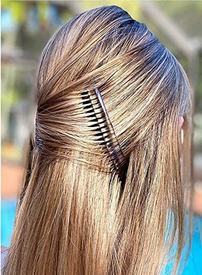 imioxo Black Hair Comb slide Clip Hairpin Side Combs Pin for Women and Girls - Pack of 1 - Image 4