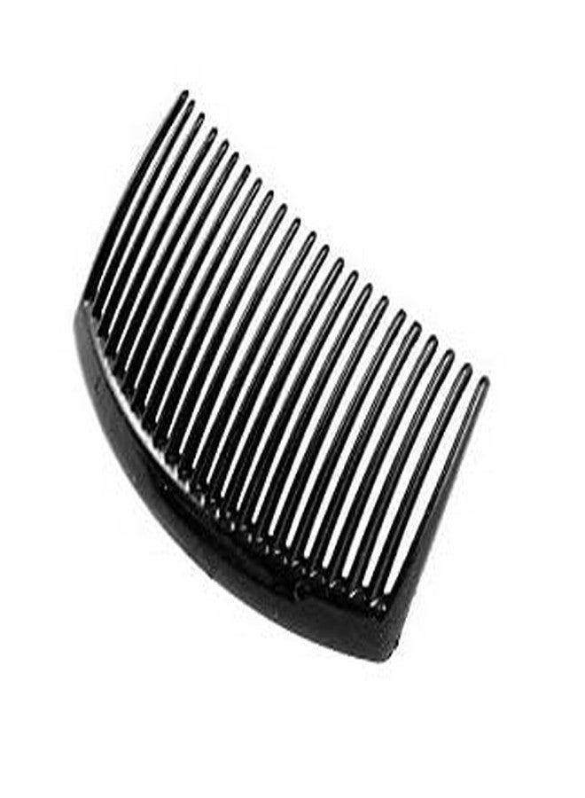 imioxo Black Hair Comb slide Clip Hairpin Side Combs Pin for Women and Girls - Pack of 1 - Image 1