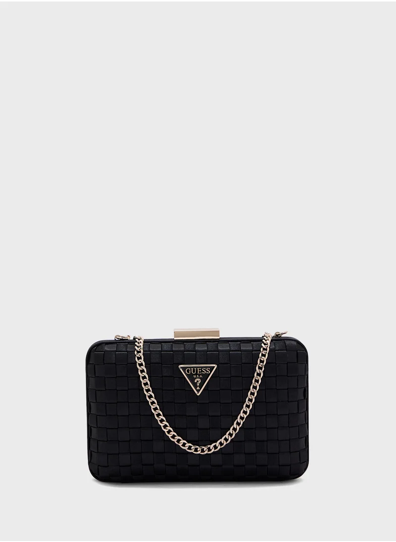 GUESS Twiller Minaudiere Clutch