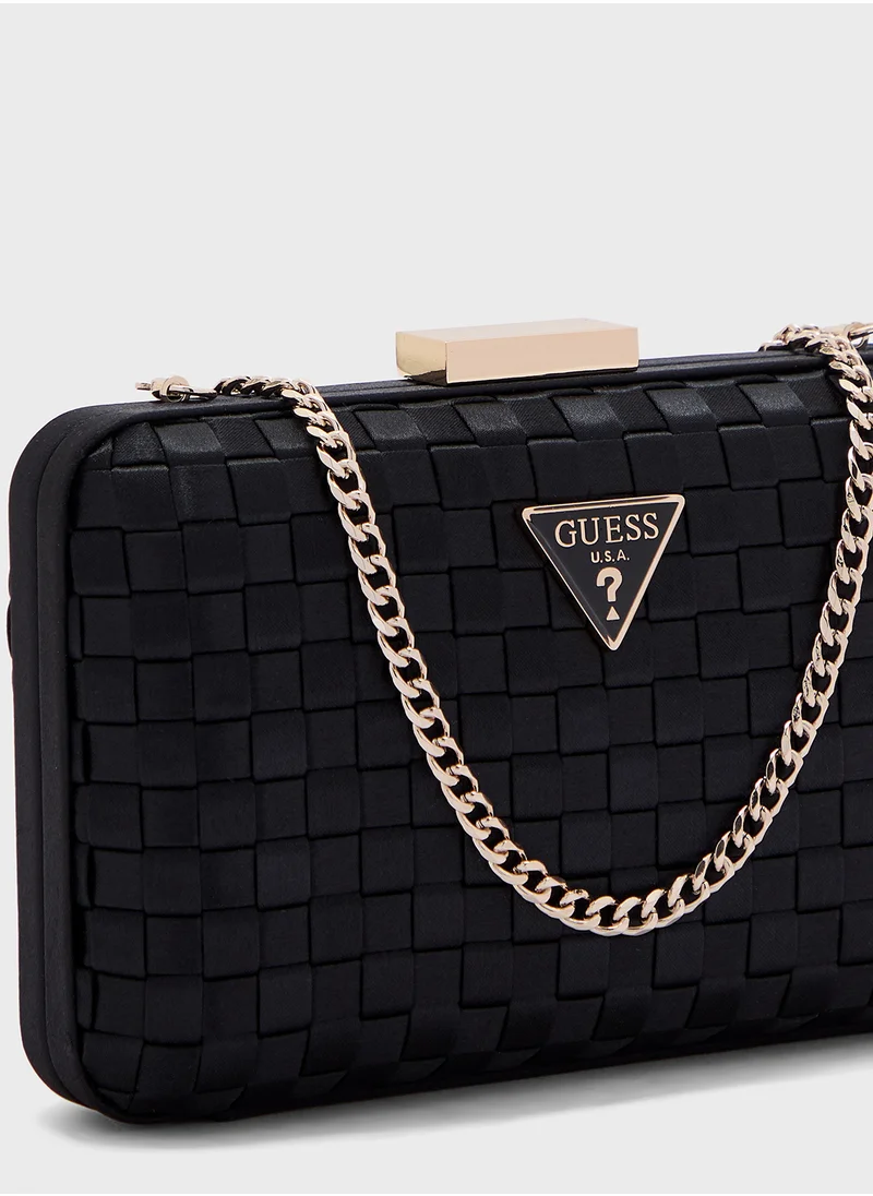 GUESS Twiller Minaudiere Clutch