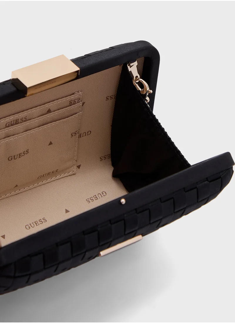 GUESS Twiller Minaudiere Clutch