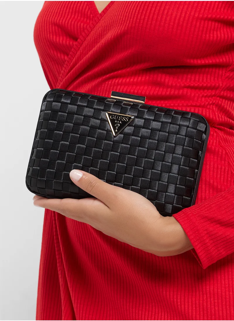 GUESS Twiller Minaudiere Clutch