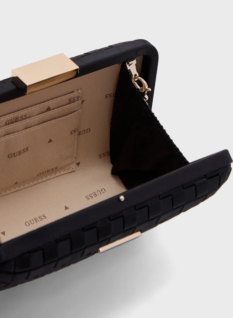 GUESS Twiller Minaudiere Clutch