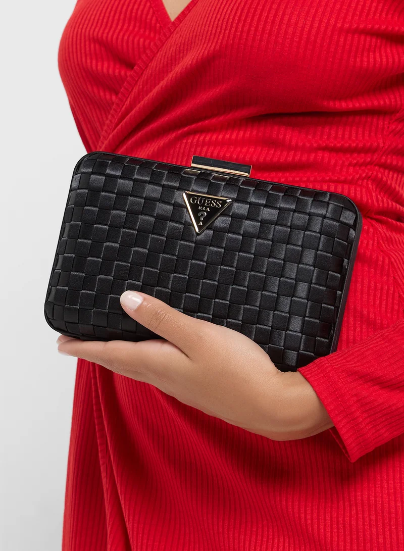 GUESS Twiller Minaudiere Clutch