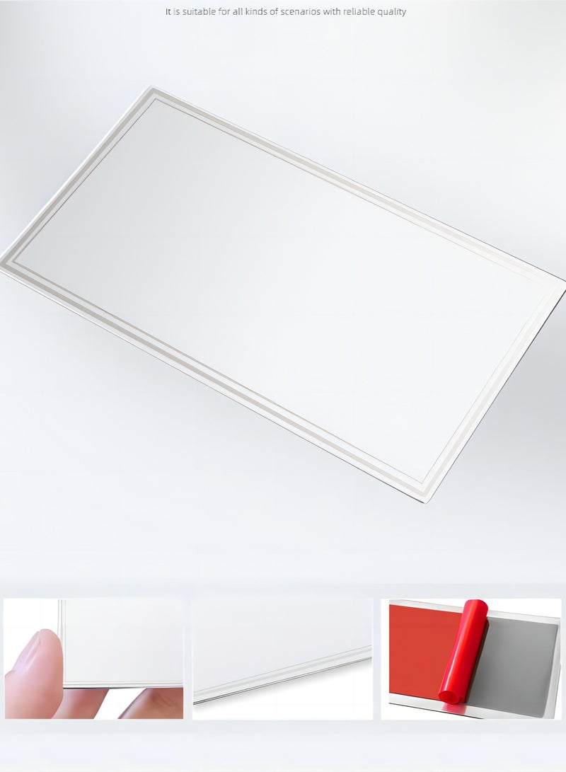 Generic 2-Piece Car Interior Mirrors Made of Polished Stainless Steel  - Image 1