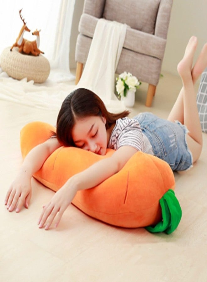 OUKEYI 21.6inch/55cm Carrot Hugging Pillow, Cute Carrot Shape Plush Toy for Kids - Image 5