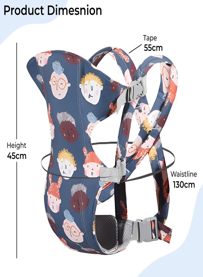 Bembika Baby Carrier Newborn to Toddler - Soft Infant Carrier with Multiple Positions, Adjustable Baby Holder with Detachable Design for All Seasons (Cartoon Character) - Image 3
