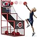 HYES Basketball Arcade Game Indoor Outdoor Kids Basketball Hoop with 4 Balls Pump Single Shot Basketball Game at Home Carnival Games Sport Toys for Boys Girls Teens - Image 2