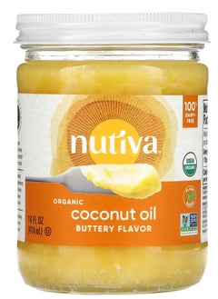 Nutiva Nutiva Organic Coconut Oil Buttery 14 fl oz 414 ml 
