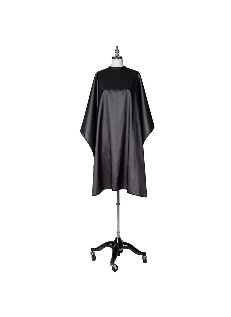 Fromm Professional Client Hair Styling and Hair Cutting Cape, Water and Stain Repellent Coating for Shampoo Bowl and Wet/Dry Cutting, 44" x 58", Gunmetal Grey 