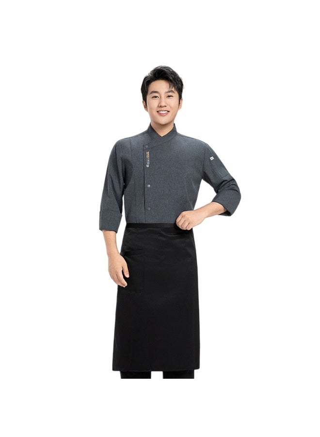 KUYING New Chef Workwear Top+Apron Set - Image 1