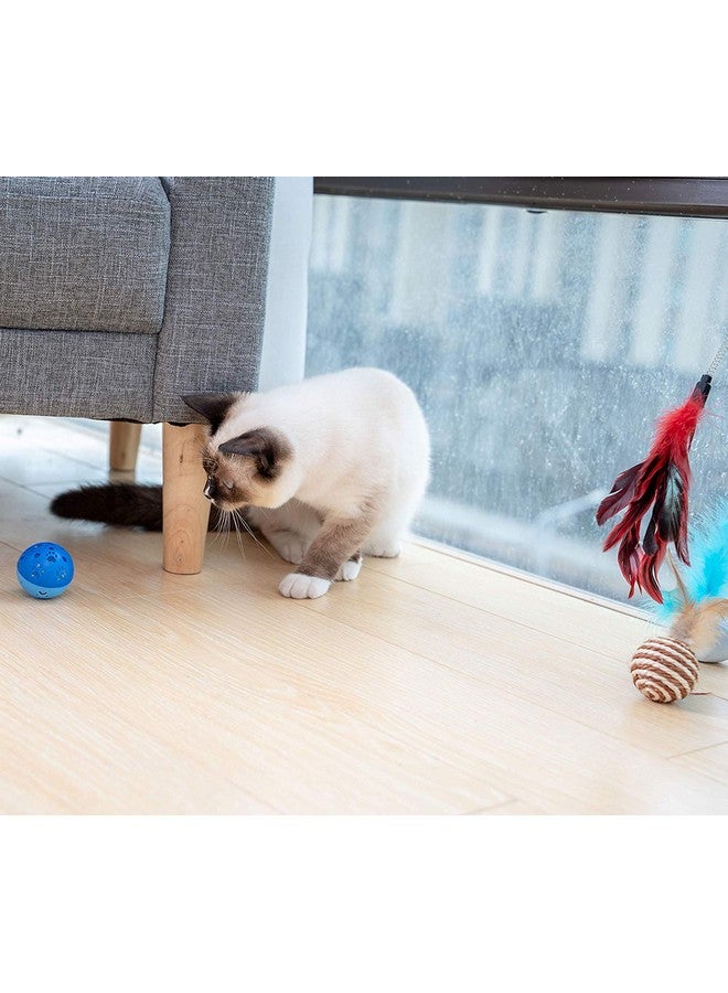 Interactive Kitten Ball Toy With Bell Teaser, 1.5 Inches - 2 Pcs Pack - Image 2