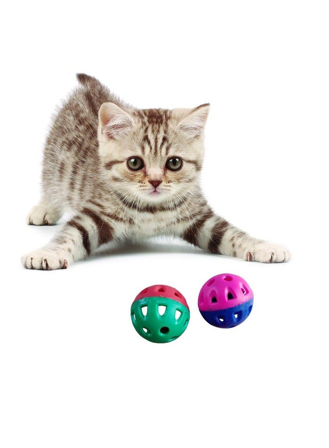 Interactive Kitten Ball Toy With Bell Teaser, 1.5 Inches - 2 Pcs Pack - Image 1