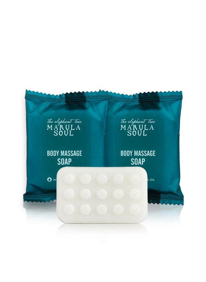 OPPEAL.HOSMALL - Oppeal Marula Oil 1 Oz Massage Bar Soap In Bulk Antislip Individually Wrapped 70 Bars Nourishing Deep Cleanse Travel Size For Motel Airbnb Guest Room. - Image 1