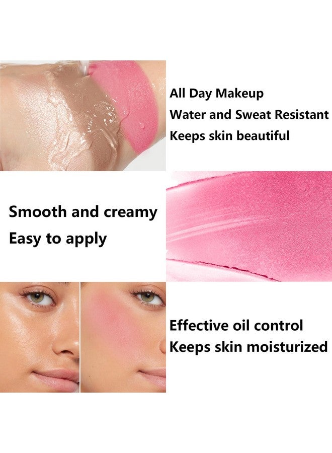 LemonSac 3Pcs Cream Contour Stick Makeup Kit, Shades With Highlighter Stick, Blush Stick And Bronzer Contour Stick For Sculpt The Cheeks, Long Lasting, Waterproof, Matte & Dewy Finish (Light) - Image 5