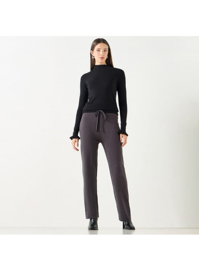 2Xtremz 2Xtremz Ribbed Funnel Neck Sweater with Long Sleeves  - Image 3