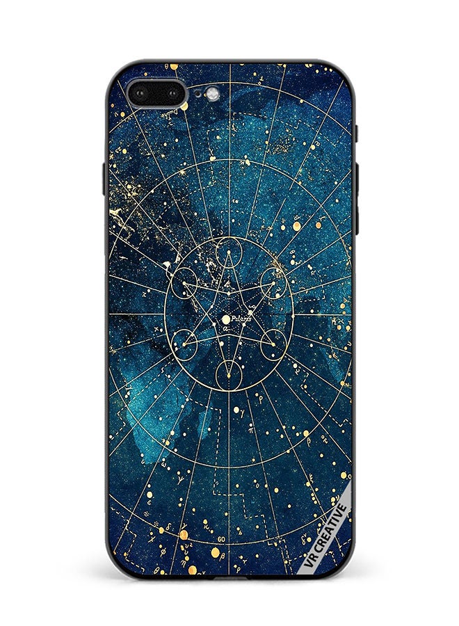 VR CREATIVE Protective Case Cover For Apple iPhone 7 Plus/8 Plus Zodic And Astrology Design  Multicolour - Image 1
