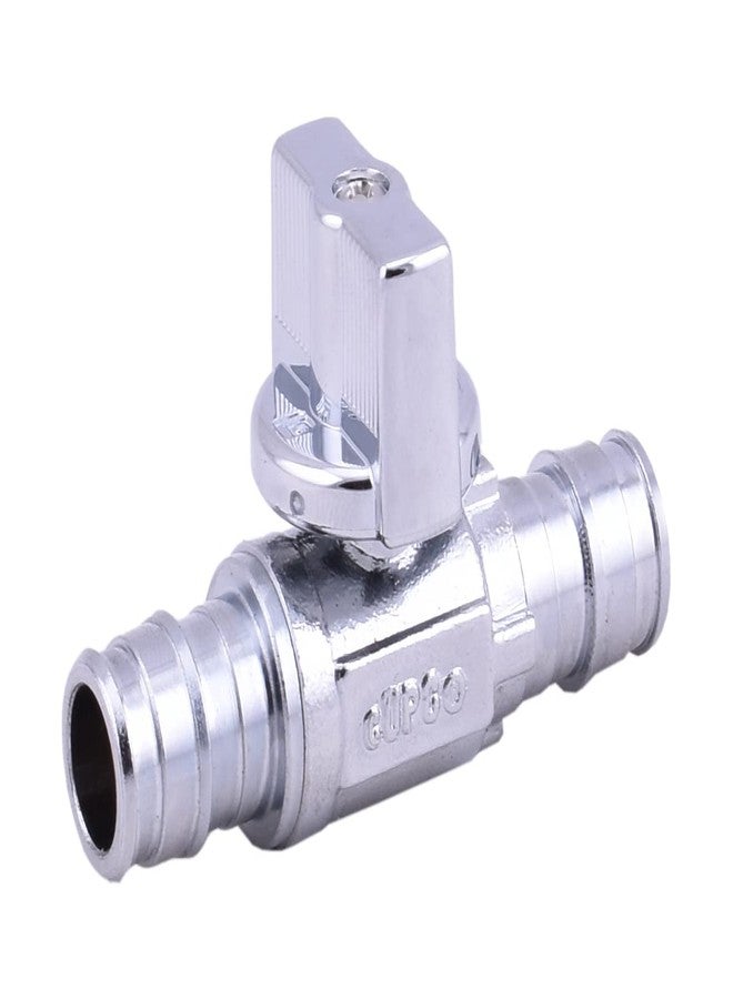 ال دي صمام LD - صمام إيقاف إمداد مستقيم PEX A بدوران ربع دورة، صمام إغلاق F1960 للتمدد البارد بـ 1/2 بوصة × 1/2 بوصة لأنابيب Pex A - ماركة LD (عبوة من قطعتين) - Image 3