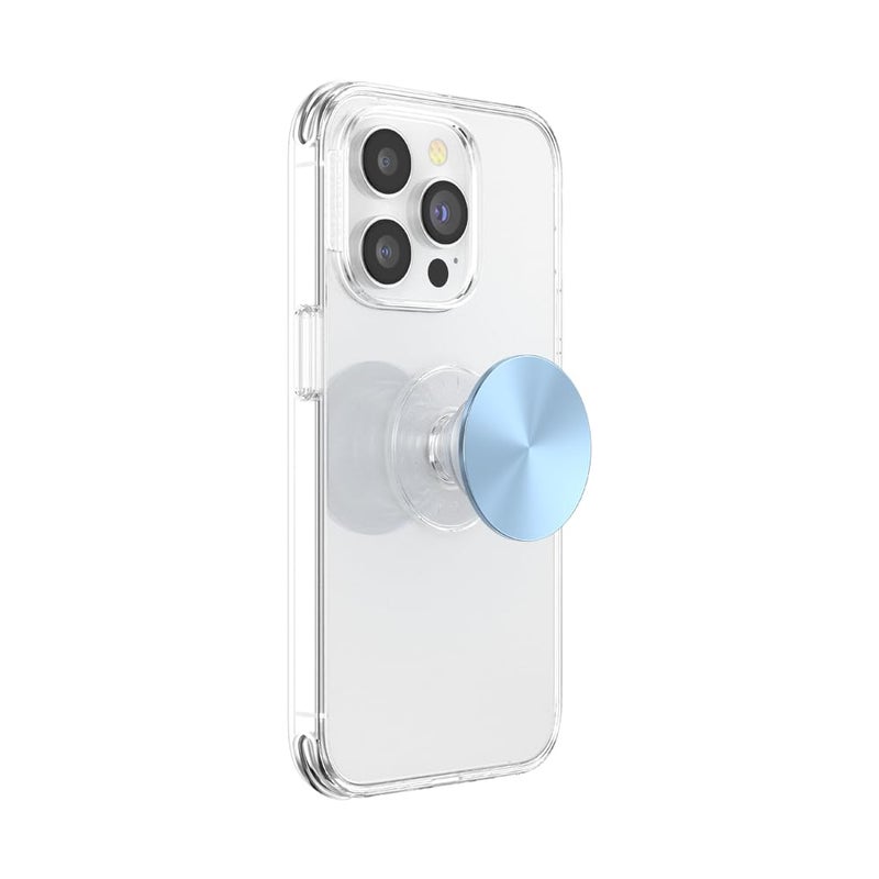 PopSockets Adhesive Phone Grip, Holder, Phone Stand, Enamel - Blue Sigh - Image 2