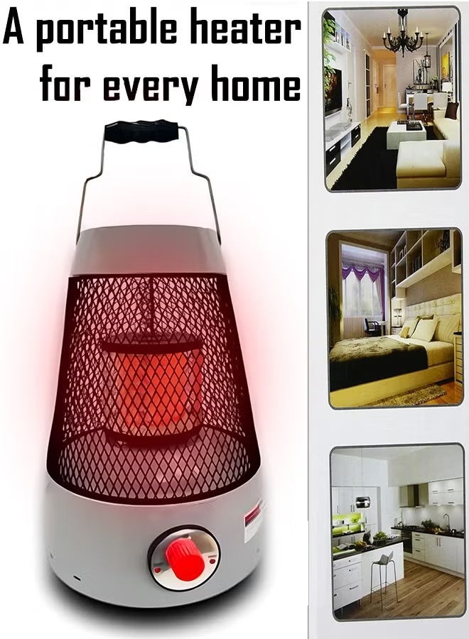 كادي ون مدفأة كهربائية تدفئة 360 درجة دفاية 3 مستويات للتدفئة بقوة 2000 واط - Image 3