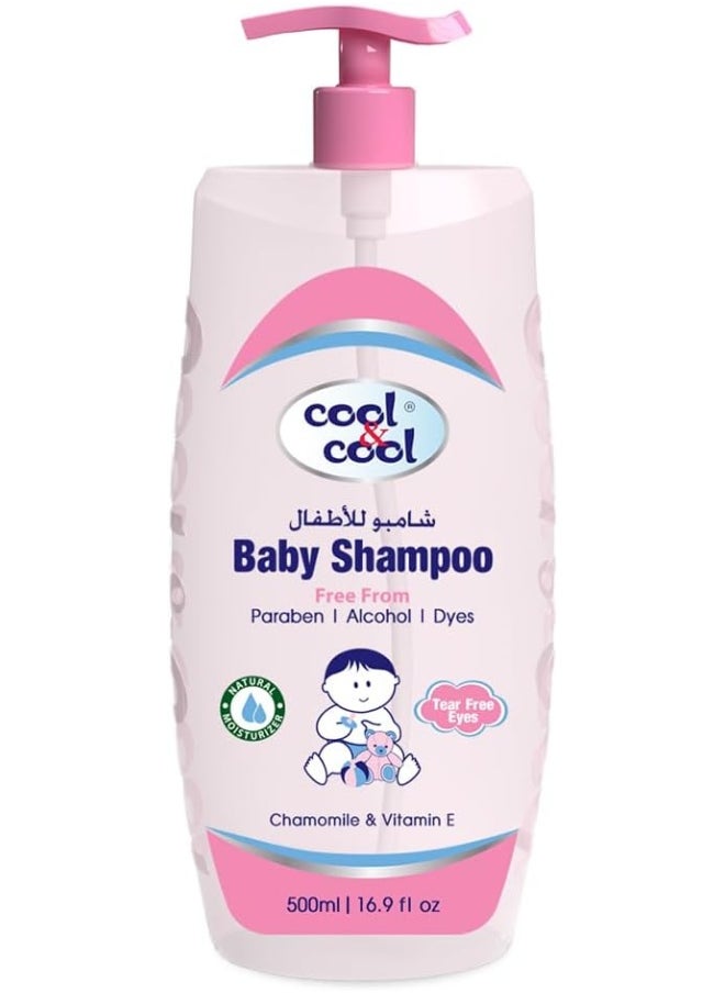 Cool & Cool Cool & Cool Baby Shampoo 500Ml  - Image 1