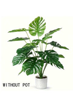 Angmei 18pcs Artificial tree Turtle-back Leaves For Greenery Decoration  - Image 4