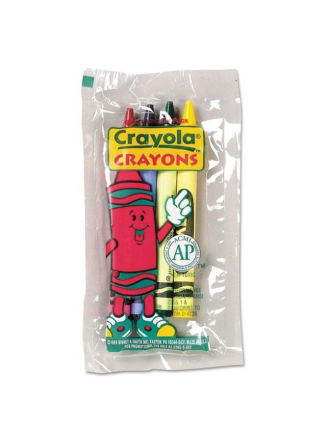 Crayola Set Of Four Regular Size Crayons In Pouch - Image 2
