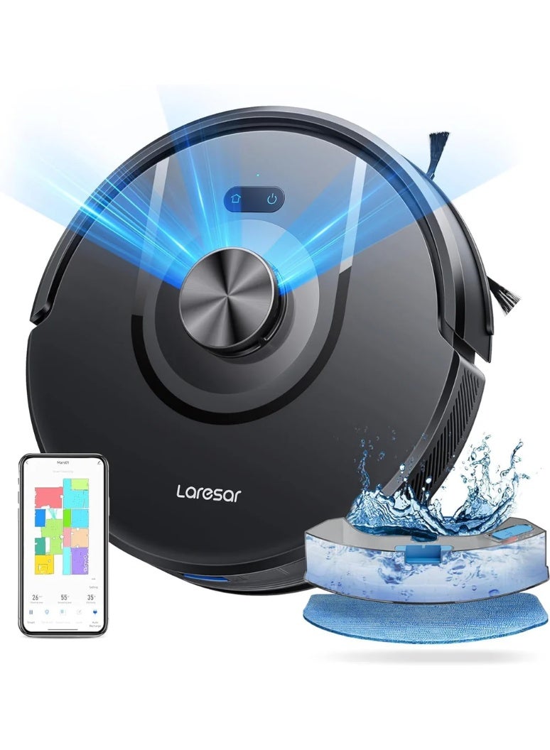 Laresar Mars01 Robot Vacuum and Mop Combo, 5000Pa Suction, LIDAR Navigation - Image 1