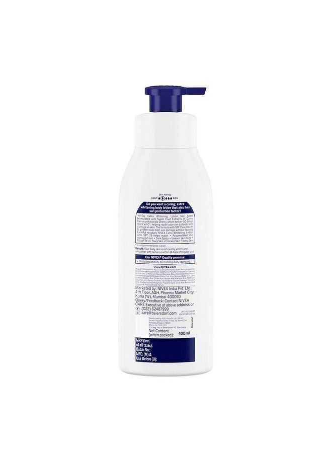 Nivea Body Lotion Natural Glow | Vitamin C SPF 15 | 400ml (13.52 Fl OZ) - Image 2