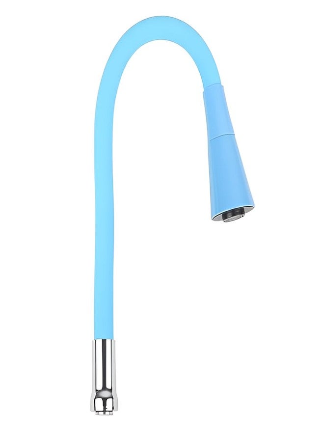 Gyanadh Faucet Pipe Brass Swan Neck Tap with 360-degree Flexible Silicone Swivel Spout for Kitchen Sink and Wash Basin, Dual Flow Hot & Cold Water Tap Kitchen Sink Faucet - Image 1