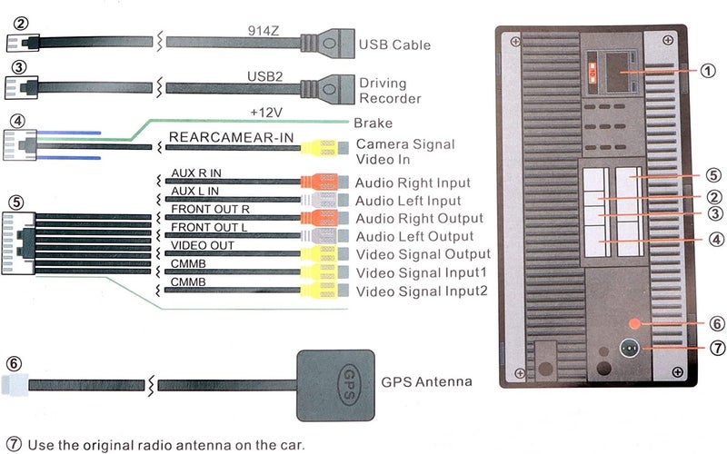 klarako GPS Navigation For Car, klarako Car Navigation 9in Touch Screen Bluetooth 4.0 Radio Player Replacement for Mitsubishi 2006?2010 for Android10.0 DC 9?17V(2+32G) - Image 2