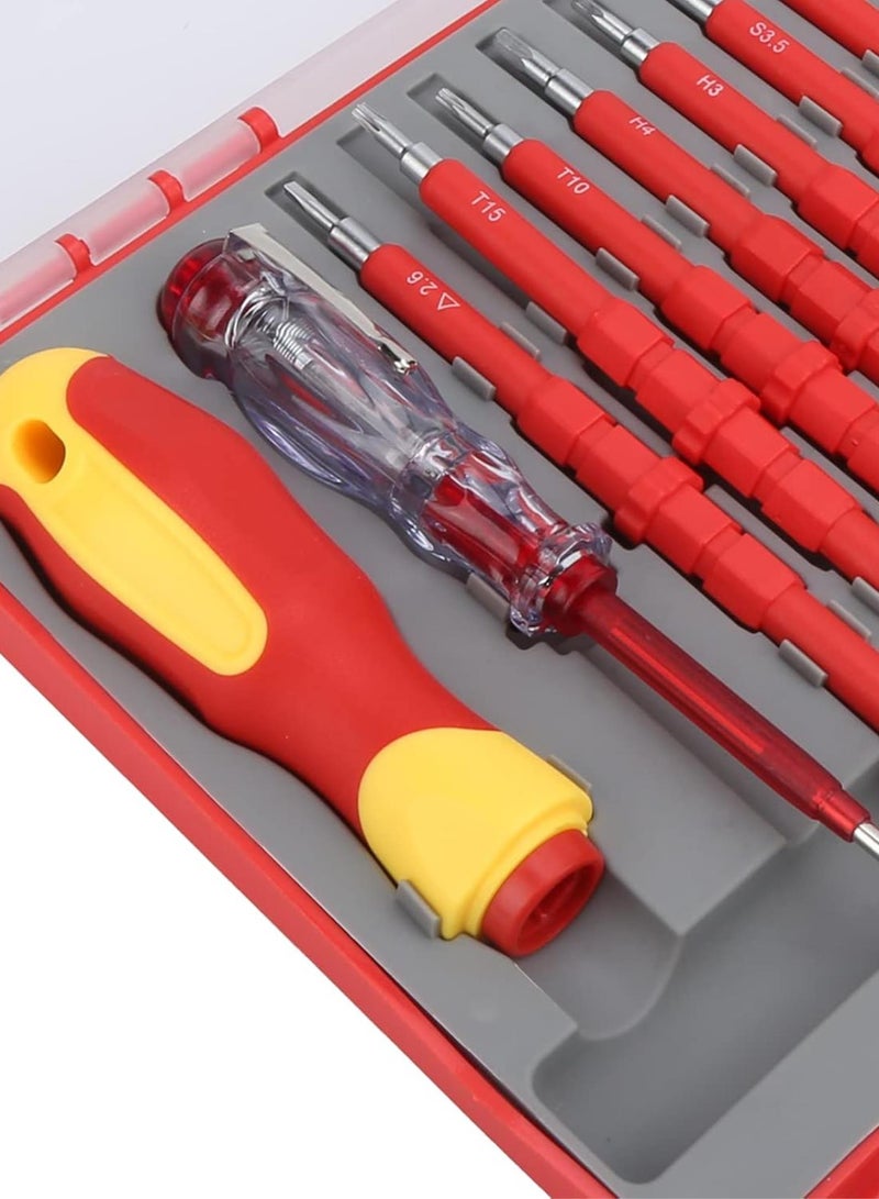 GGOOT Magnetic Screwdriver Bit, Screwdriver Kit Hardware Tools for Sewing Machine for Doorbell - Image 4