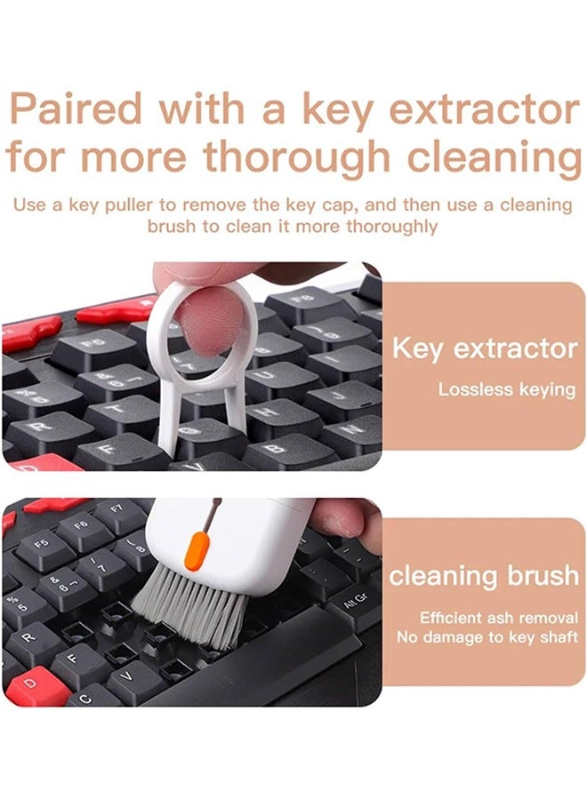 10 in 1 Multifunctional Cleaner Kit for Electronic Devices, Keyboard Cleaning Brush, Headphones Cleaner Kit for AirPods, Multi-Tool for Cleaning Laptop, Keyboard, Earbuds, Camera, Cellphones  - Image 5