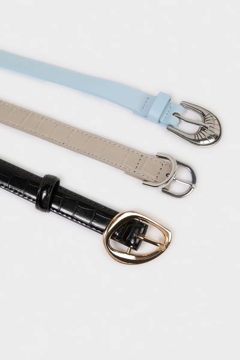 Defacto  Woman Faux Leather Triple for Women | Best Price UAE