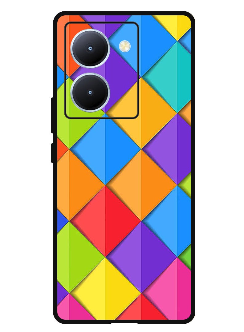 Theodor Protective Case Anti Scratch Shock Proof Bumper Cover For ViVo Y78 China Squares - Image 1