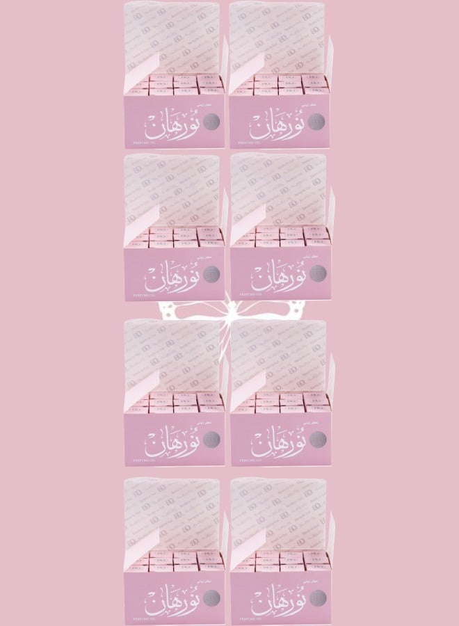 Banafa 96 Pieces Nurhan Pink Perfume Oil 3 ml - Image 1