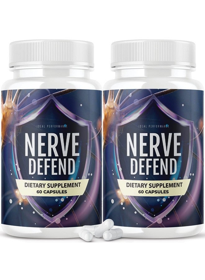IDEAL PERFORMANCE (2 Pack) Nerve Defend Capsules (120 Capsules)