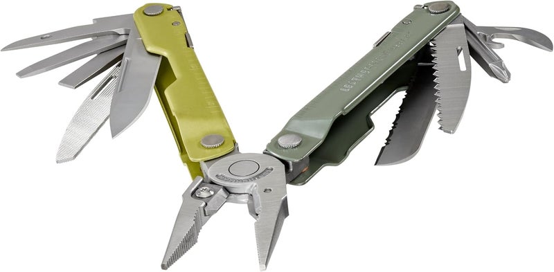 LEATHERMAN , Rebar Multitool with Premium Replaceable Wire Cutters and Saw, Mossy Slate - Image 4