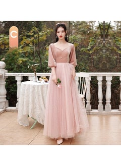 KUYING New Fashionable and Elegant Bridesmaid Dress  - Image 1