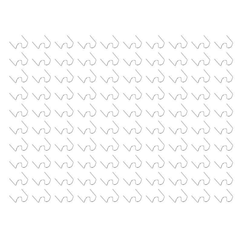 Universal 100 Pcs/Set Precut 0.6mm-0.8mm Hot Wave Flat Staples For Plastic Stapler Repair Welder repair tool - Image 1