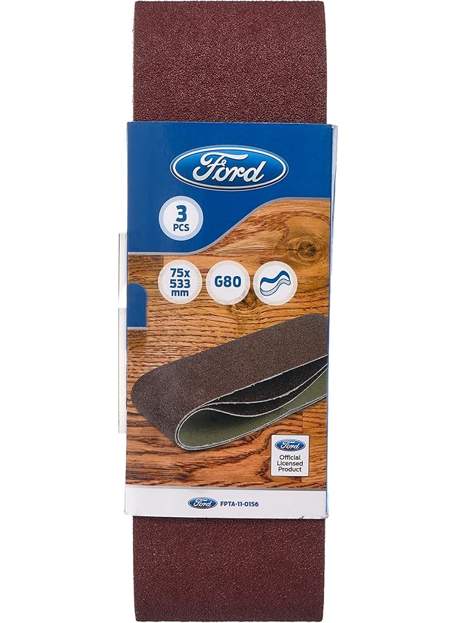 Ford Sanding Belt 75 X 533 Mm Fpta 11 0156  - Image 1
