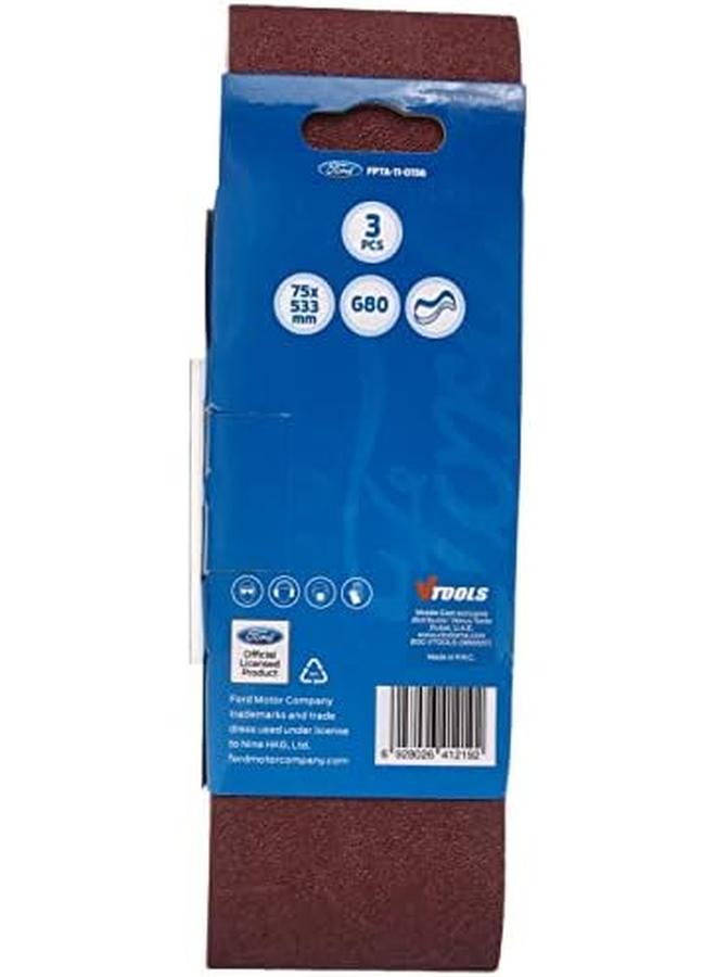 Ford Sanding Belt 75 X 533 Mm Fpta 11 0156  - Image 2