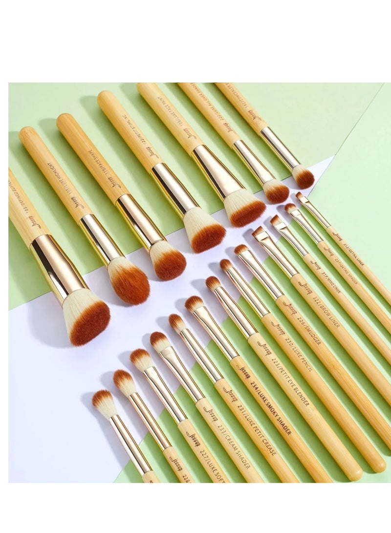 Jessup Professional makeup brush set 20pcs T145 - Image 2