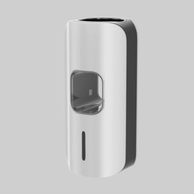 Toothpaste Dispenser, Automatic Electric Toothpaste Squeezer with Sensor Wall-Mounted for Washroom Bathroom White and Black - Image 1
