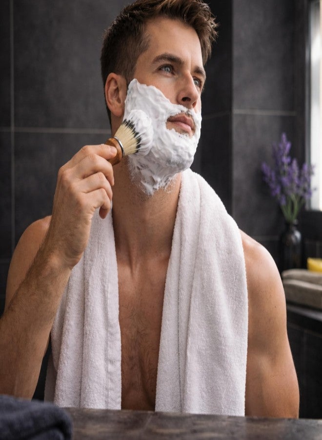 G.B.S GENTS Men's Lavender and Citrus Shaving Soap 97 Percentage All Natural Enriched with Shea Butter and Glycerin, 3-Ounce, Pack of 1 - Image 2