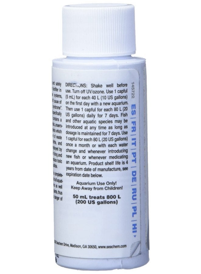 سي تشيم مثبت حوض السمك Seachem Stability - لأحواض المياه العذبة والبحرية 50 مل - Image 3