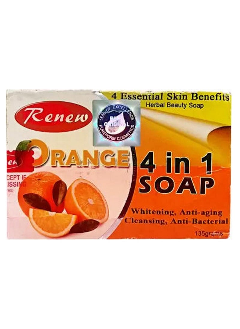 Renew Orange 4 In 1 Soap 135 G  - Image 1