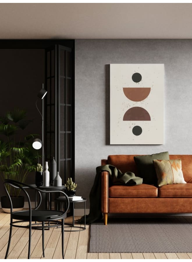 Home Gallery Neutral Wall Art Geometric Shapes Printed Canvas wall art 120x80 - Image 5