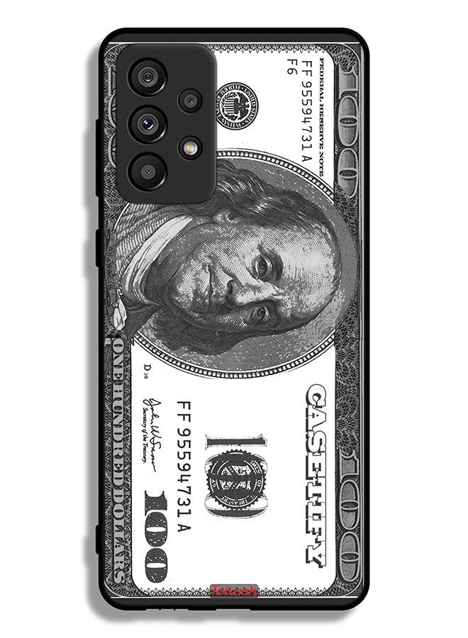 Tolwak Samsung Galaxy A73 5G Protective Case Cover Dollar Pattern - Image 1